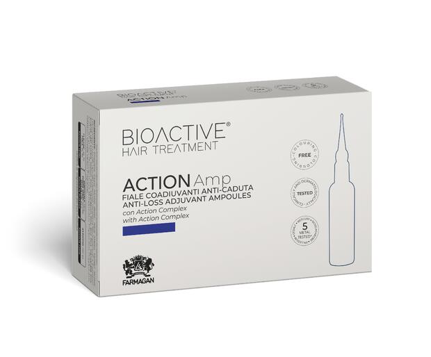 BIOACTIVE HAIR TREATMENT ACTION Ampoules ANTI-LOSS 
