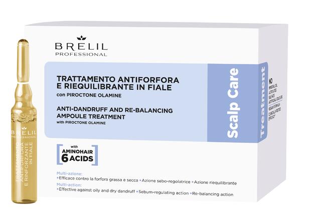 AMINO TREATMENT SCALP CARE ANTI-DANDRUFF and RE-BALANCING Ampoules Treatment